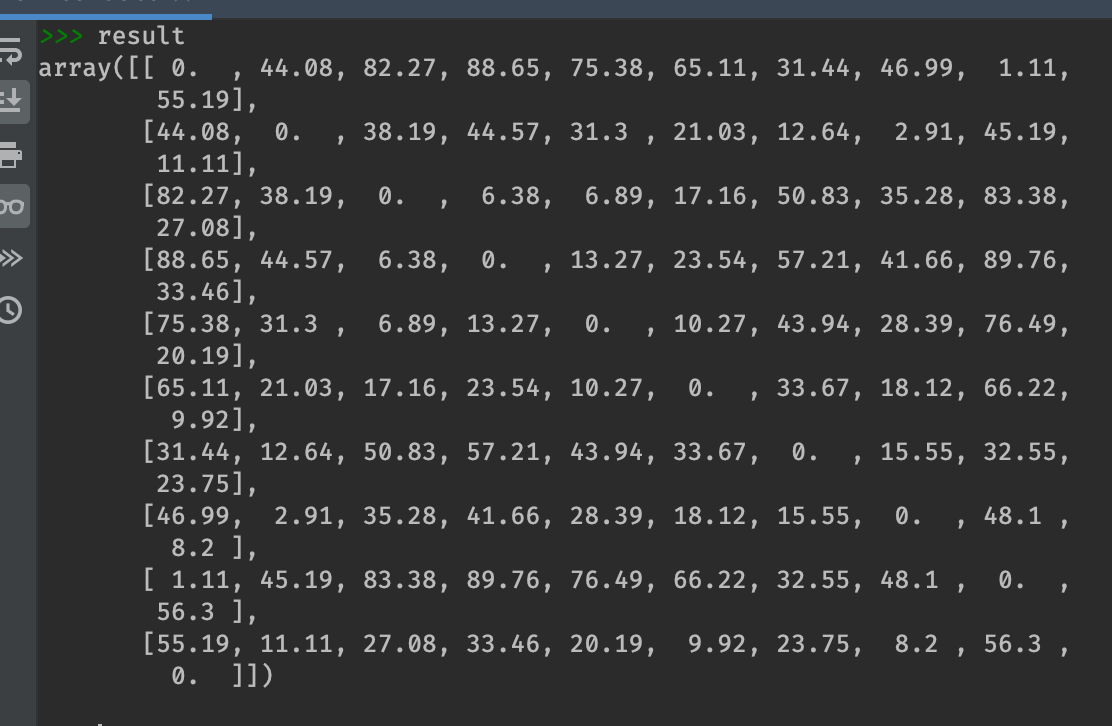 numpy line wrapping